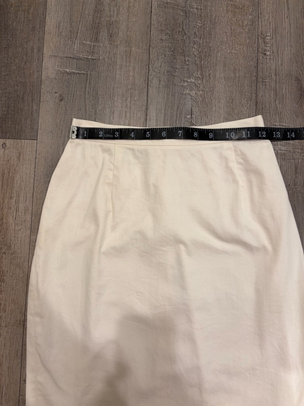 Michael Kors | White  Pencil Skirt Size 6 High Waisted Minimal Chic - Picture 5 of 7